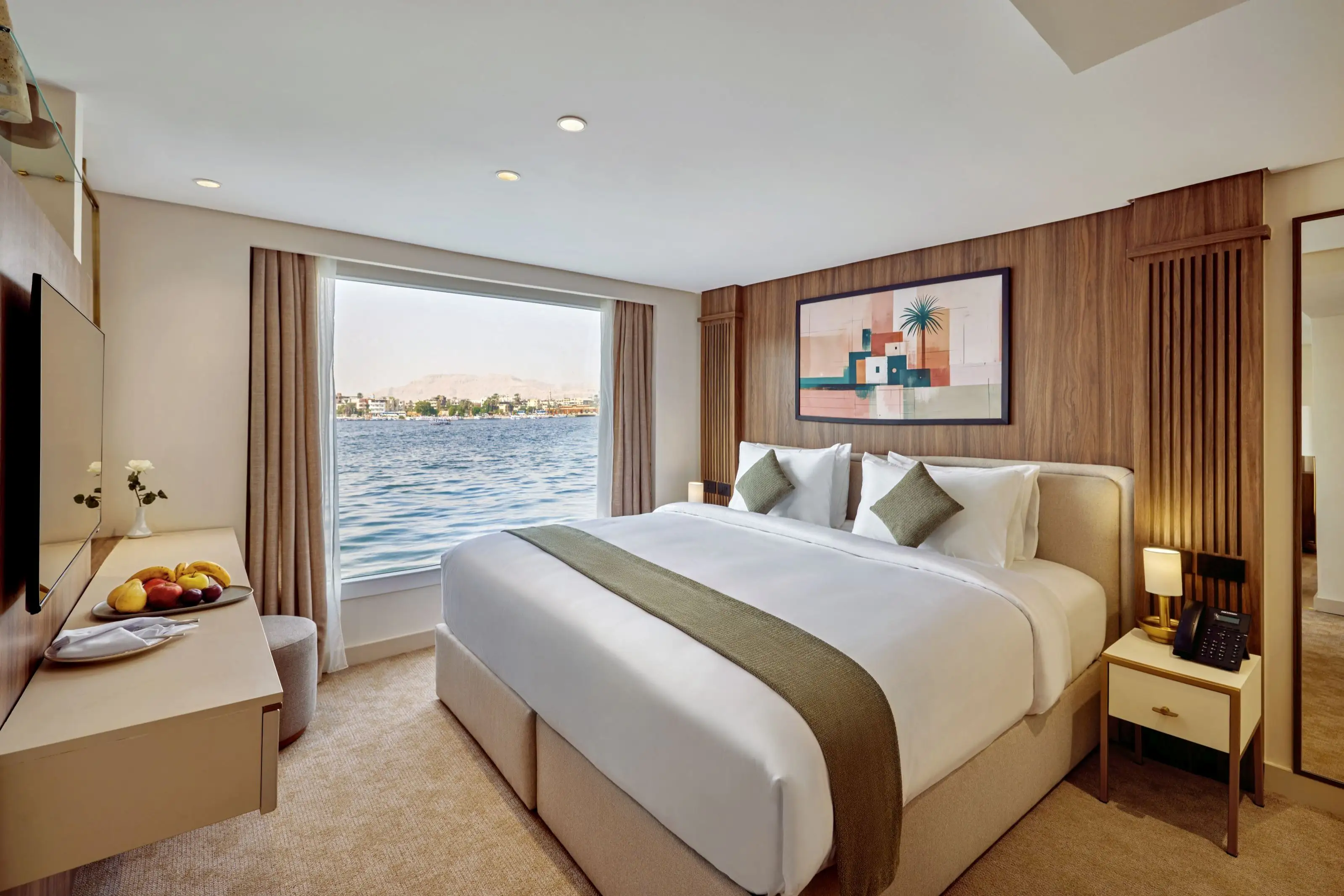 Cabin aboard the M/S Royal Serenade Nile Cruise Nile cruise